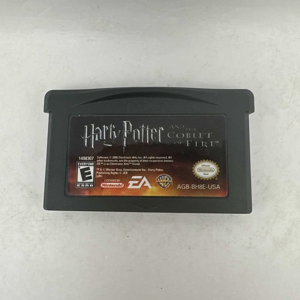 Harry Potter and the Goblet of Fire Nintendo Gameboy Advance Excellent Cartridge